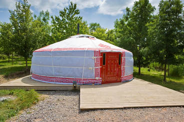 Poppy Yurt