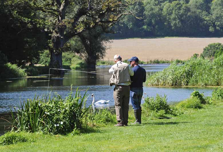 Learning to fish in Hampshire