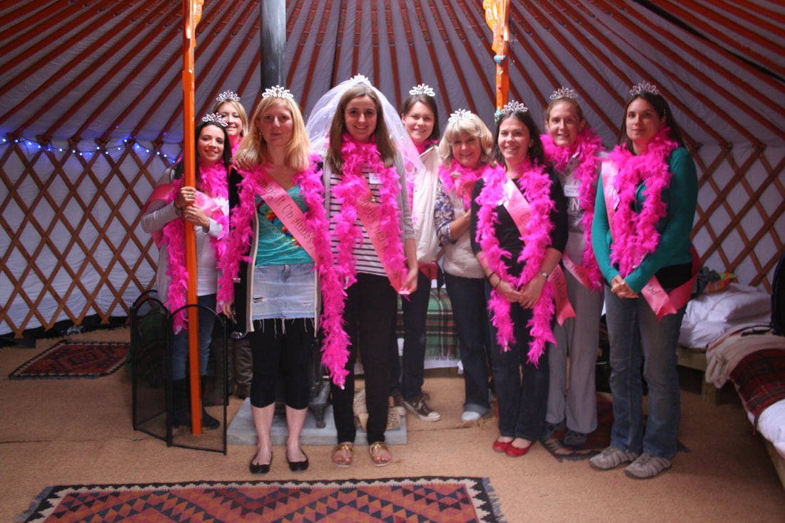 Hen Party in a Yurt