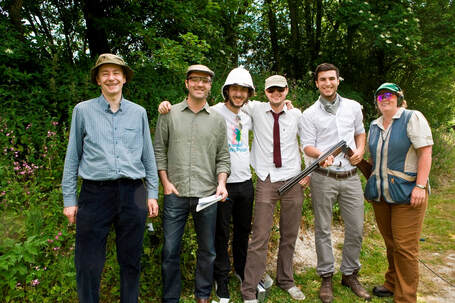 Stag party clay shooting in Hampshire